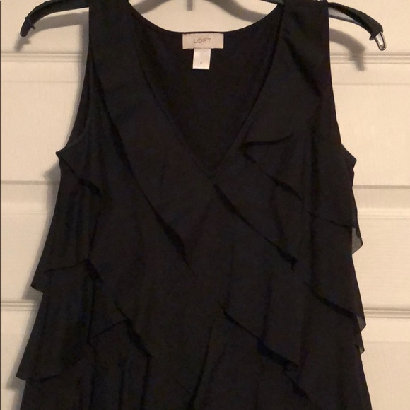 Loft Ruffled Dress - Picture 2 of 2